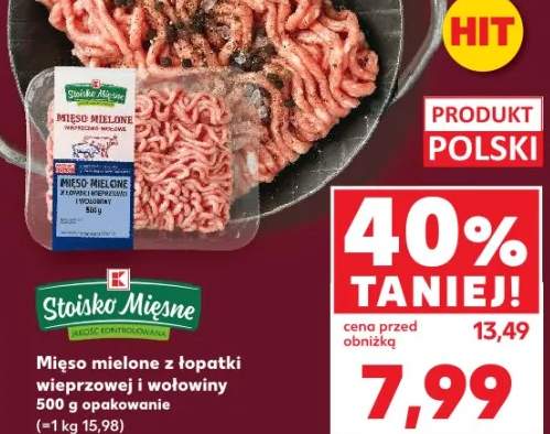 mięso mielone wieprzowo-wołowe