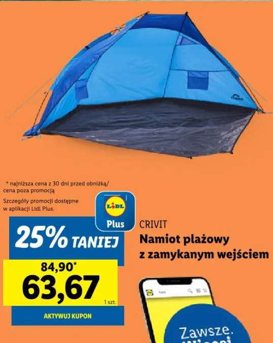 namiot plażowy