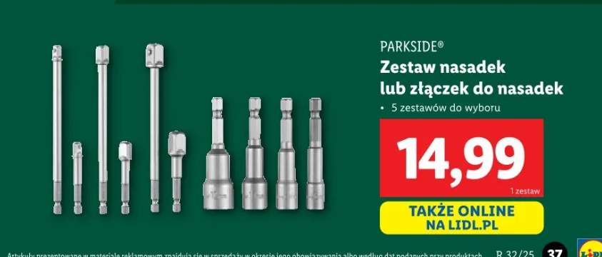 zestaw nasadek do usuwania śrub