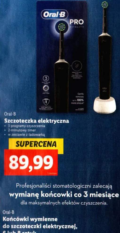 szczoteczka do zębów elektryczna