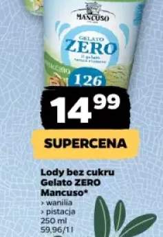 lody bez laktozy