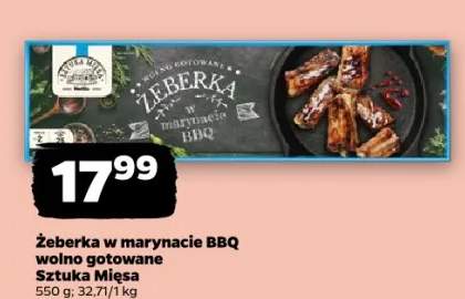 żeberka w marynacie