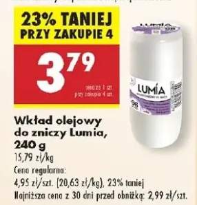 wkład olejowy do znicza