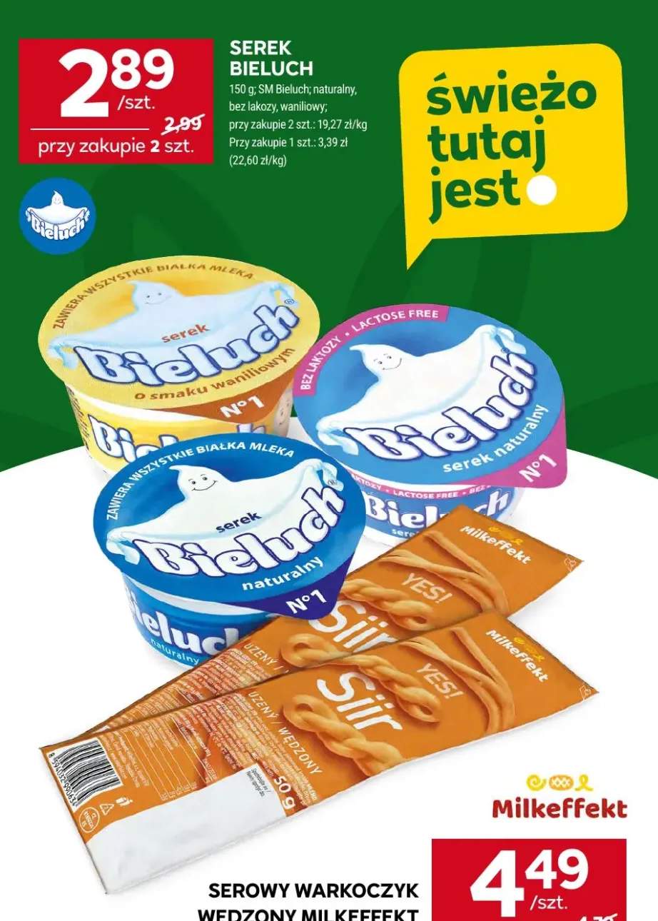 serek waniliowy bez laktozy