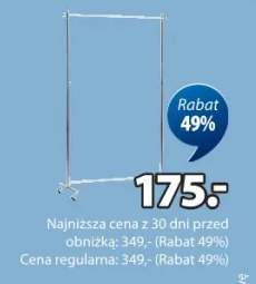 reling na ubranie