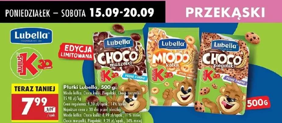 płatki śniadaniowe