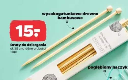 druty do dziergania