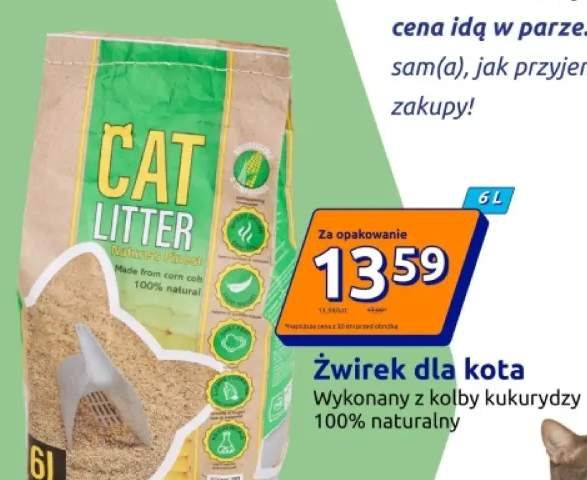 żwirek dla kotów