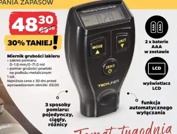 miernik grubości lakieru