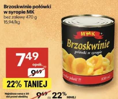 brzoskwinie w syropie