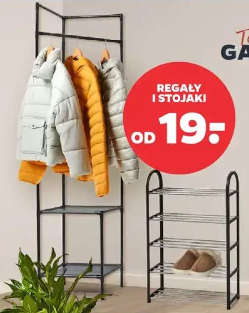 regał na buty