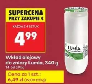 wkład olejowy do znicza