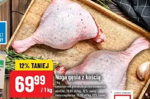noga z gęsi