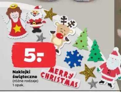 naklejki bożonarodzeniowe
