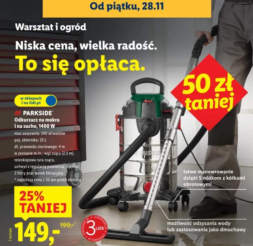 odkurzacz warsztatowy