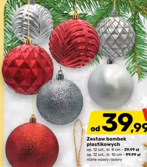 bombki plastikowe