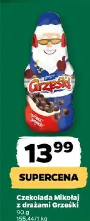 mikołaj z czekolady