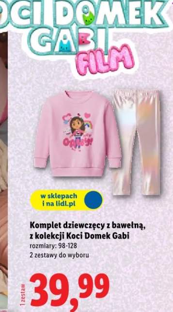 komplet dziecięcy
