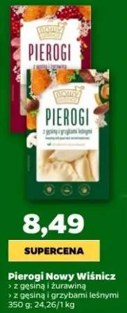 pierogi z gęsiną