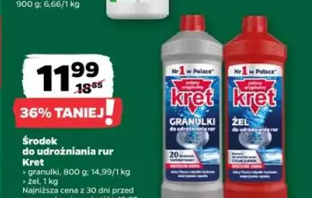 środek do udrażniania