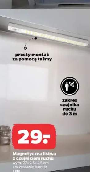 lampka led z czujnikiem ruchu