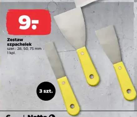 zestaw szpachelek