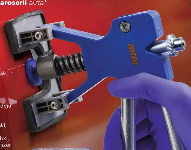 zestaw do usuwania rys na karoserii