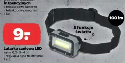 latarka czołowa