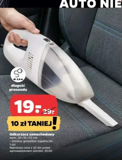 odkurzacz samochodowy