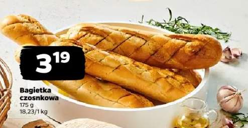 bagietka z masłem czosnkowym