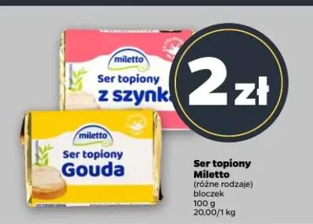 Ser topiony Gouda różne rodzaje bloczek