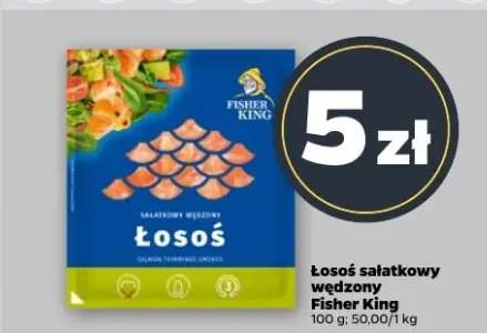 Łosoś sałatkowy wędzony