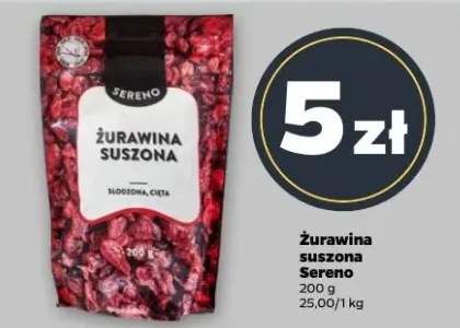 Żurawina suszona