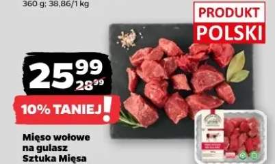 Mięso wołowe na gulasz