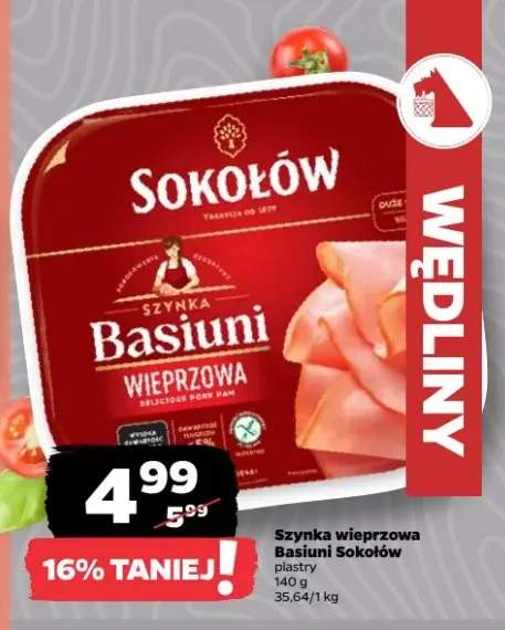 Szynka wieprzowa Basiuni
