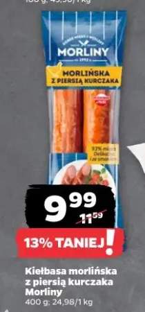 Kiełbasa morlińska z piersi kurczaka