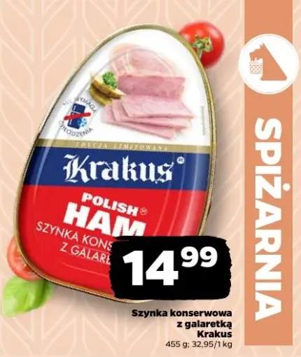 Szynka konserwowa z galaretką