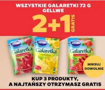 Galaretka 72g różne rodzaje