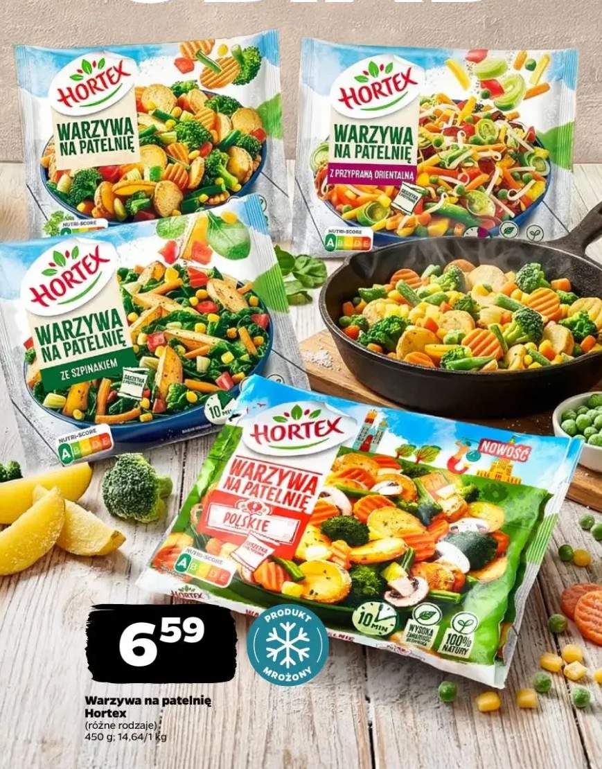 Warzywa na patelnię różne rodzaje