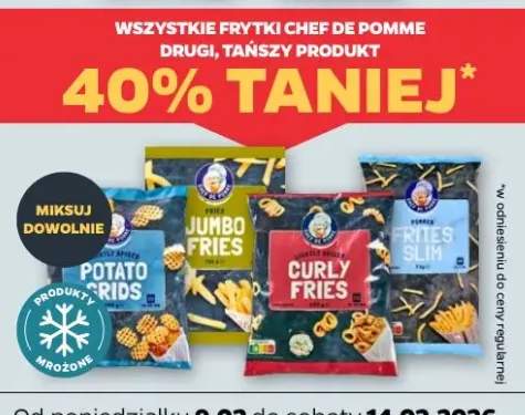 Frytki mrożone Potato Grids