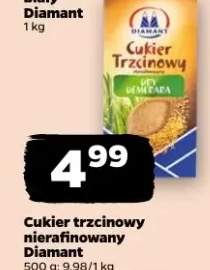 Cukier trzcinowy nierafinowany
