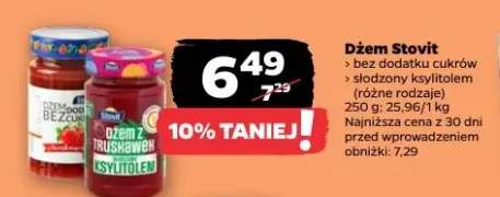 Dżem z dodatkiem kwaśnych, słodzony ksylitolem różne rodzaje