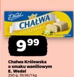 Chałwa Królewska o smaku waniliowym