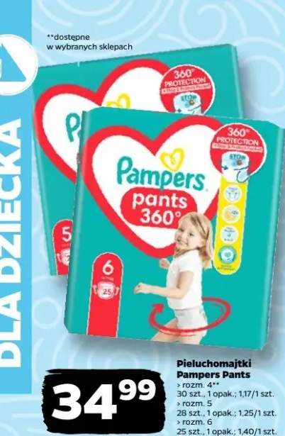 Pieluchomajtki Pants rozm. 6