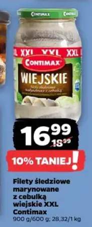 Filety śledziowe marynowane z cebulką wiejskie XXL