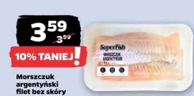 Filet bez skóry morszczuk argentyński