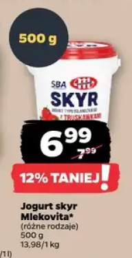 Jogurt skyr 500 g, różne rodzaje