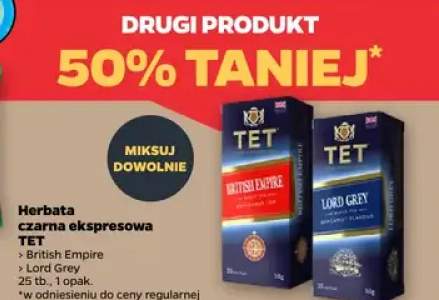 Herbata czarna ekspresowa Lord Grey DRUGA -50%