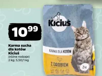 Karma sucha dla kotów z drobiem