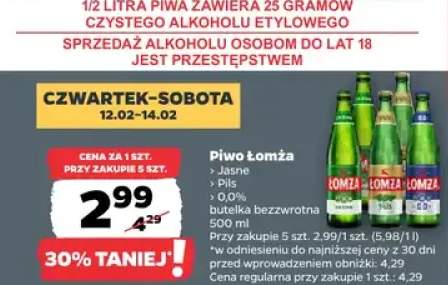 Piwo Łomża Pils